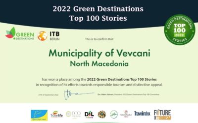 “Vevcani Green” е дел од престижната листа на најдобрите Топ 100 Приказни за Зелени Дестинации за 2022 година